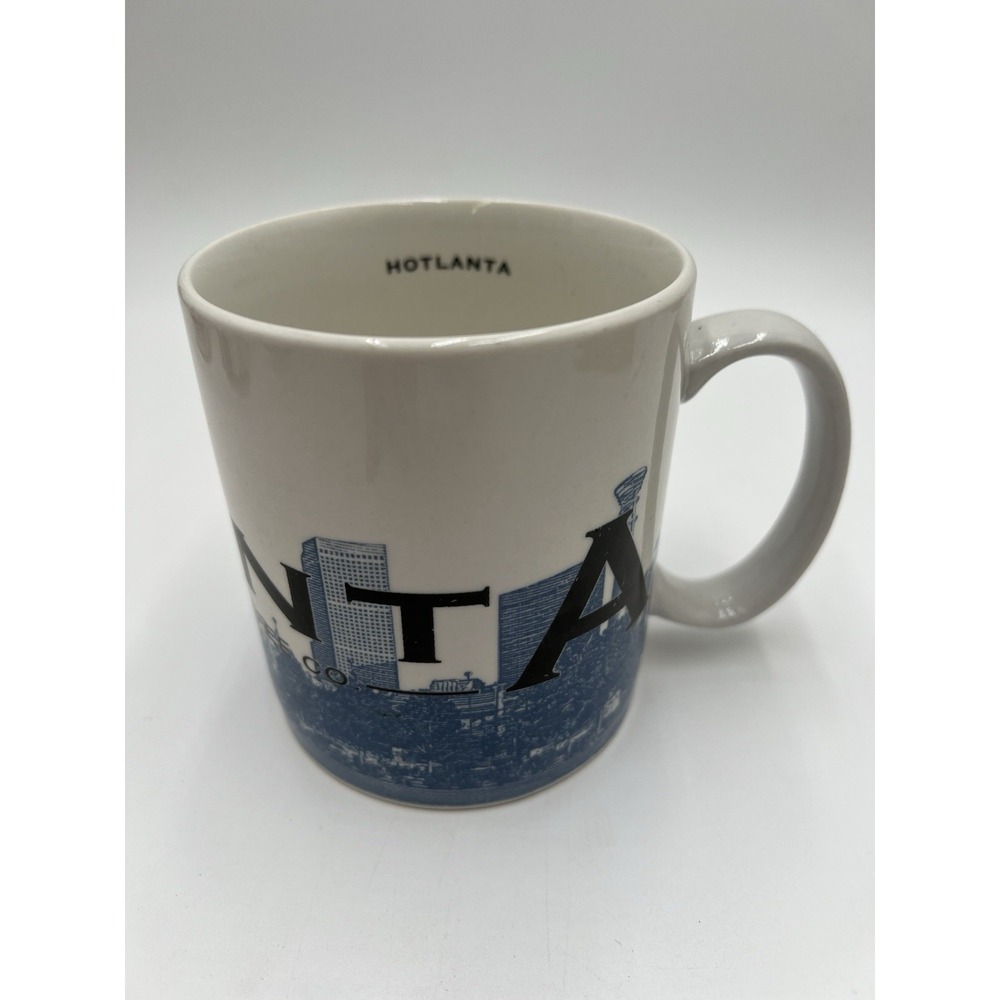 2002 Starbucks Atlanta Hotlanta Skyline Series One‎ Barista Mug 16 oz